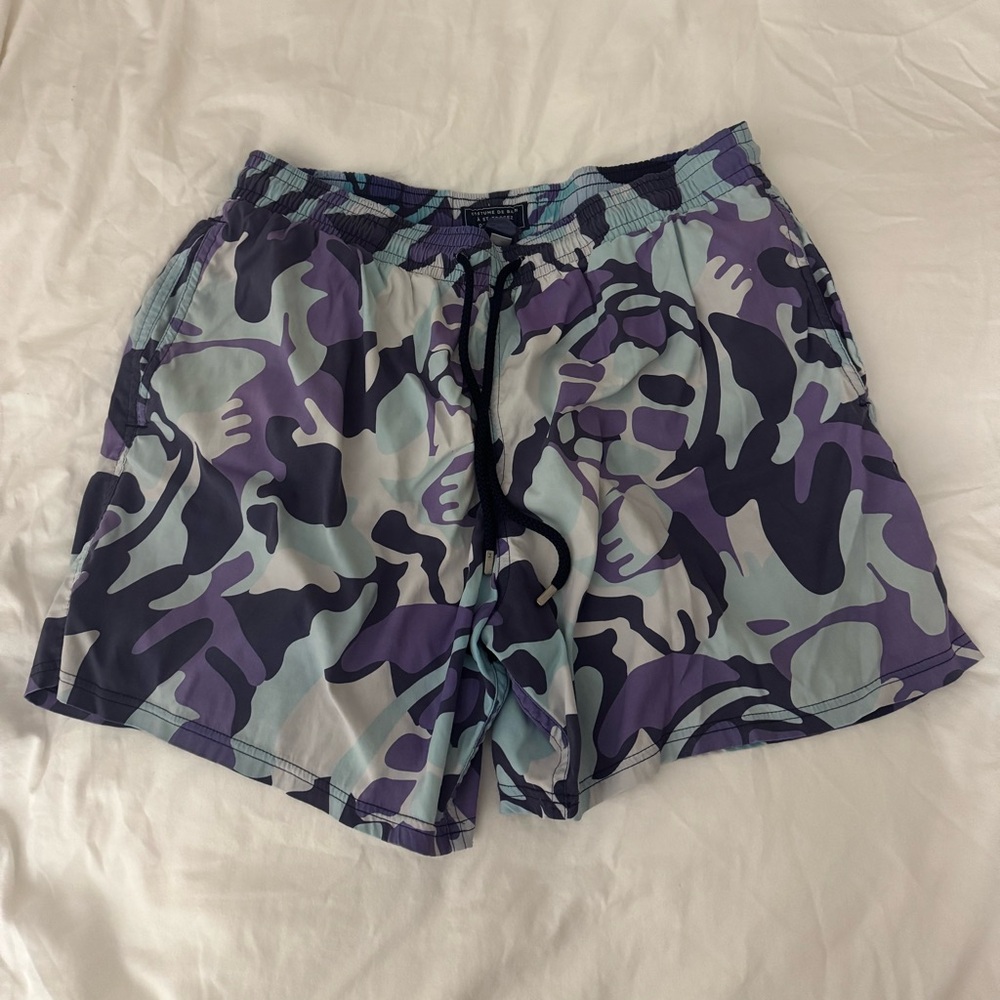 Vilebrequin Men's Camouflage Swim Shorts